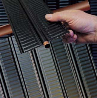 solar fin tube