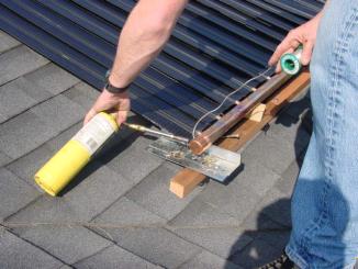 Soldering Solar Panels